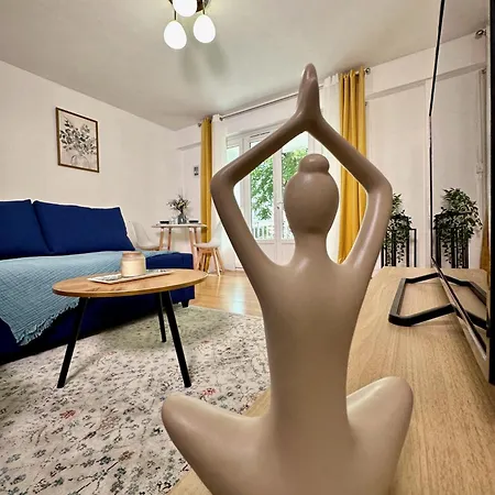 Ferienwohnung Le Bleu Soleil - A 2 Min Du Metro - 7 Min De Paris Maisons-Alfort Exterior foto