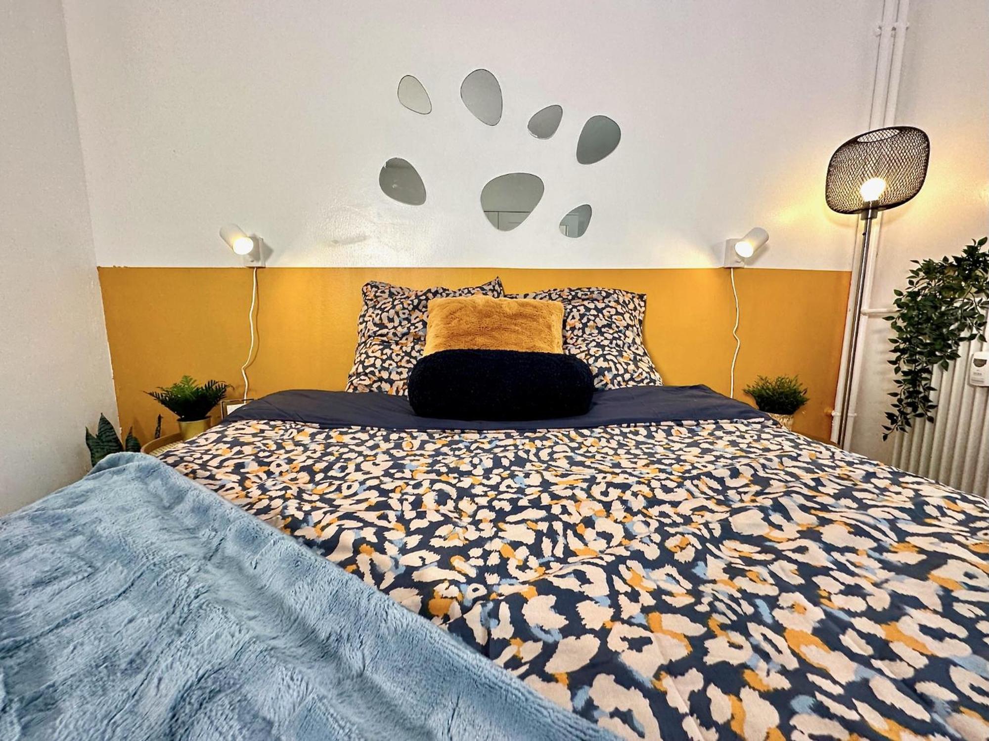 Le Bleu Soleil - A 2 Min Du Metro - 7 Min De Paris Apartment