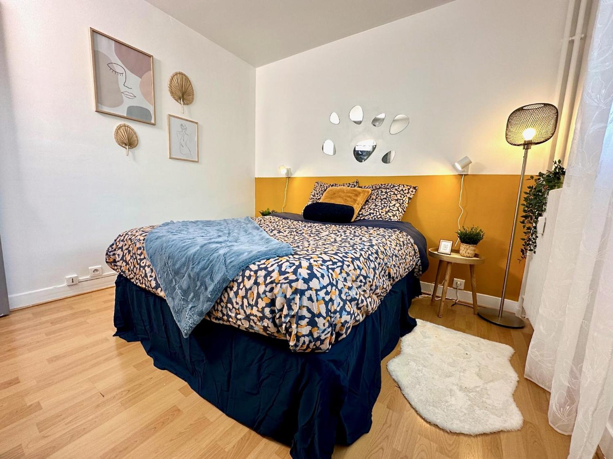 Apartment Le Bleu Soleil - A 2 Min Du Metro - 7 Min De Paris